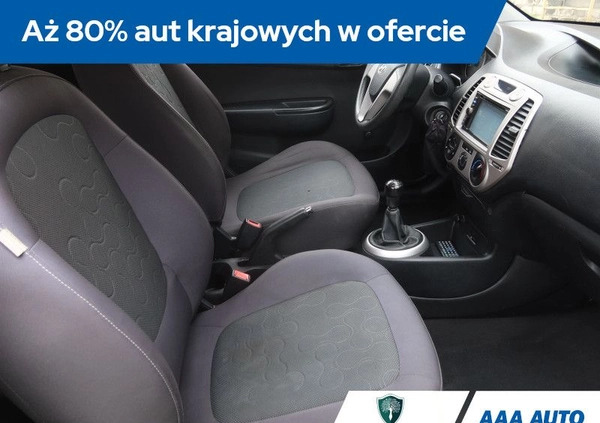 Hyundai i20 cena 9000 przebieg: 181550, rok produkcji 2009 z Tyszowce małe 106